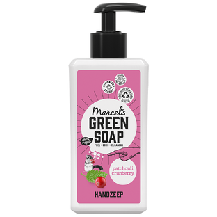 De Online Drogist Marcels Green Soap Handzeep Patchouli & Cranberry 250ML aanbieding