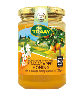 De Traay Italiaanse Sinaasappelhoning Biologisch 350GR De Traay Italiaanse Sinaasappelhoning Biologisch 350GR