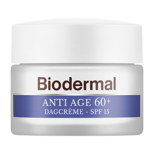 Biodermal Anti Age Dagcrème 60+ met factor 15 50ML Biodermal Anti Age Dagcrème 60+ met factor 15 50ML