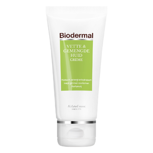 De Online Drogist Biodermal Vette & Gemengde Huid Crème 50ML aanbieding