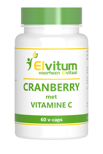 Elvitum Cranberry Capsules + Vitamine C 60CP