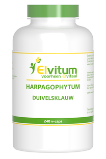 Elvitum Harpagophytum / Duivelsklauw Vegicaps 240CP Elvitum Harpagophytum / Duivelsklauw Vegicaps 240CP