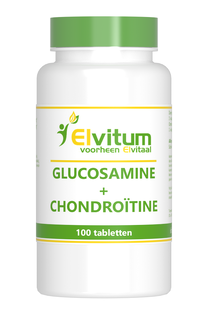 De Online Drogist Elvitum Glucosamine Chondroïtine Tabletten 100TB aanbieding