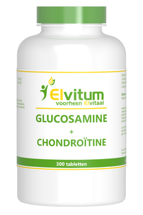 De Online Drogist Elvitum Glucosamine Chondroïtine Tabletten 300TB aanbieding