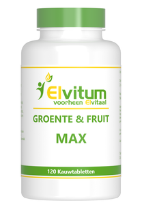 Elvitum Groente & Fruit Kauwtabletten 120TB