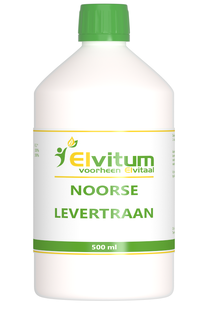 Elvitum Noorse Levertraan 500ML