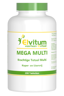 Elvitum Mega Multi Tabletten 200TB