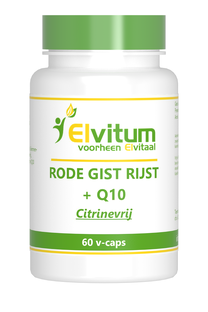 Elvitum Rode Gist Q10 Vegicaps 60CP Elvitum Rode Gist Q10 Vegicaps 60CP