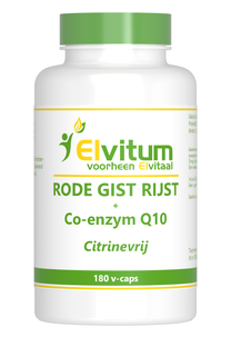 Elvitum Rode Gist Q10 Vegicaps 180CP