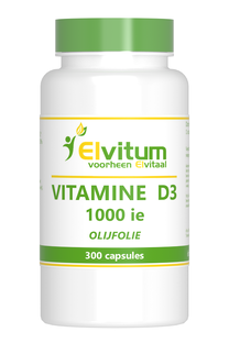 Elvitum Vitamine D3 1000 IE Capsules 300CP Elvitum Vitamine D3 1000 IE Capsules 300CP