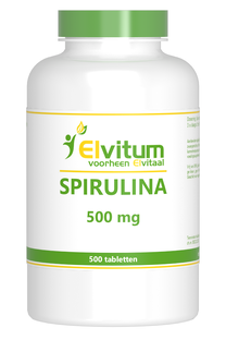 Elvitum Spirulina 500mg Tabletten 500TB Elvitum Spirulina 500mg Tabletten 500TB