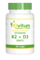 Elvitum Vitamine K2 D3 Forte Vegicaps 90CP