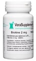 VeraSupplements Biotine 2 mg Tabletten 100TB VeraSupplements Biotine 2 mg Tabletten 100TB