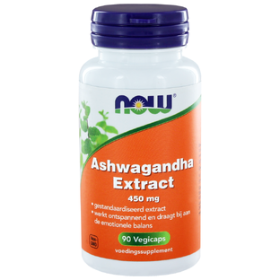 NOW Ashwagandha Extract 450mg Capsules 90CP NOW Ashwagandha Extract 450mg Capsules 90CP
