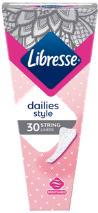 De Online Drogist Libresse String Inlegkruisjes 30ST aanbieding