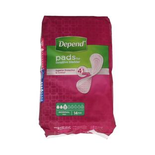 Depend Pads Normal 14ST