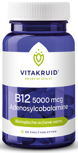 Vitakruid B12 Adenosylcobalamine 5000 mcg Tabletten 60TB