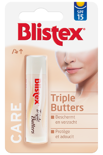 Blistex Lip Triple Butters Stick Blisterverpakking 1ST