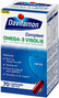 Davitamon Compleet Omega-3 Visolie Capsules 70CPVor/zijkant verpakking