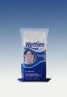 Wetties Pocket Verpakking 20ST