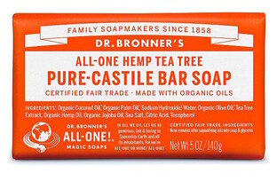 Dr. Bronner Zeep Tea Tree 140GR Dr. Bronner Zeep Tea Tree 140GR
