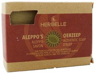 Herbelle Aleppo's Oerzeep Laurier 180GR  Herbelle Aleppo's Oerzeep Laurier 180GR