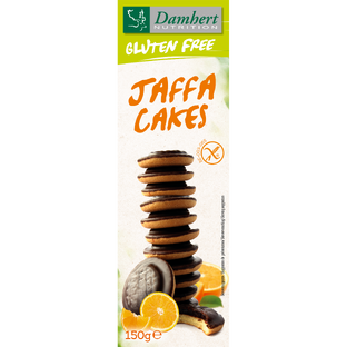 Damhert Gluten Free Jaffa Cakes 150GR Damhert Gluten Free Jaffa Cakes 150GR
