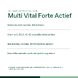 Bonusan Multi Vital Forte Actief Capsules 90CP 100394 Bonusan Multi Vital Forte Actief Capsules 90CP 100394