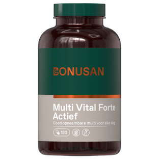 Bonusan Multi Vital Forte Actief Capsules 180CP Bonusan Multi Vital Forte Actief Capsules 180CP
