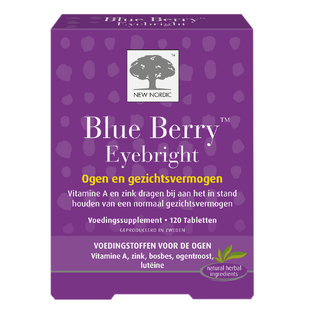 New Nordic Blue Berry Eyebright Tabletten 120TB New Nordic Blue Berry Eyebright Tabletten 120TB
