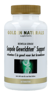 De Online Drogist Golden Naturals Soepele Gewrichten Support Tabletten 60TB aanbieding