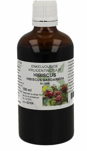 Natura Sanat Hibiscus Sabdariffa Bloem 100ML Natura Sanat Hibiscus Sabdariffa Bloem 100ML