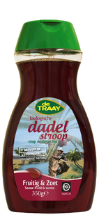De Traay Dadelstroop Fruitig & Zoet EKO 350ML De Traay Dadelstroop Fruitig & Zoet EKO 350ML