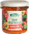 Allos Groentepread Paprika Trio 135GR Allos Groentepread Paprika Trio 135GR