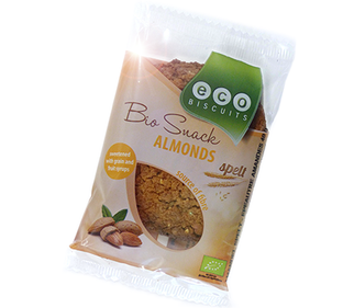 Eco Biscuit Ecobiscuit Bio Snack Spelt Amandel 40GR