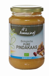 Its Amazing Pindakaas Zonder Zout 350GR Its Amazing Pindakaas Zonder Zout 350GR