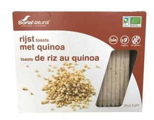 Soria Natural Soria Rijst Toast Quinoa 100GR