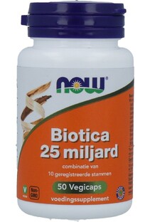 NOW Biotica 25 Miljard Capsules 50CP NOW Biotica 25 Miljard Capsules 50CP