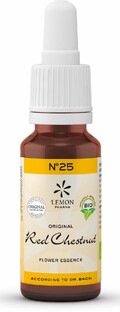 Lemon Pharma Bach NO.25 Red Chestnut 20ML Lemon Pharma Bach NO.25 Red Chestnut 20ML