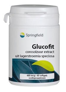 Springfield Glucofit Afslankpillen 16mg 60CP