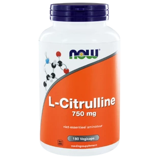 NOW L-Citrulline 750mg Capsules 180CP NOW L-Citrulline 750mg Capsules 180CP