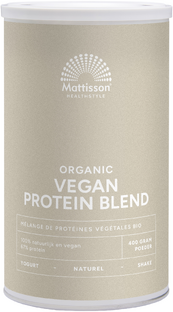 Mattisson HealthStyle Organic Vegan Protein Blend Powder 400GR Mattisson HealthStyle Organic Vegan Protein Blend Powder 400GR