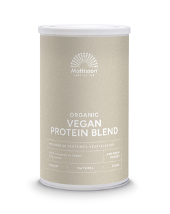 Mattisson HealthStyle Organic Vegan Protein Blend Powder 400GR Mattisson HealthStyle Organic Vegan Protein Blend Powder 400GR