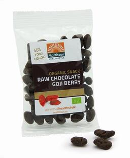 Mattisson HealthStyle Snack Raw Chocolate Goji Berry 35GR