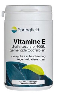 Springfield Vitamine E 400iu 270SG Springfield Vitamine E 400iu 270SG