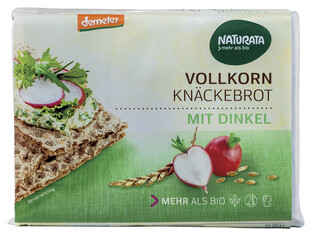 Naturata Volkoren Knäckebröd Spelt Biologisch 250GR Naturata Volkoren Knäckebröd Spelt Biologisch 250GR
