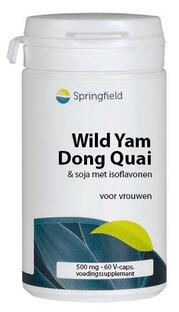Springfield Wild Yam, Dong Quai 60CP