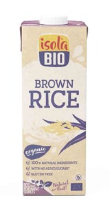 Isola Bio Just Brown Rice Drank 1LT Isola Bio Just Brown Rice Drank 1LT