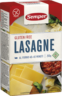 Semper Glutenvrije Lasagnebladen 250GR