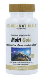 Golden Naturals Multi Gold Tabletten 30TB Golden Naturals Multi Gold Tabletten 30TB